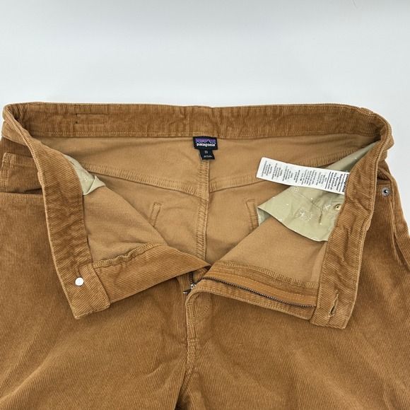 Patagonia Womens Size 33 Corduroy Pants Brown Straight Fit - Picture 4 of 12
